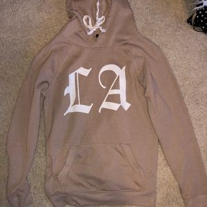 Tan hoodie